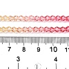 Gradient Color Baking Paint Glass Bead Strands X1-DGLA-A039-T4mm-A02-5