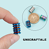 3Pcs 3 Style Titanium Alloy European Beads FIND-UN0002-91-4