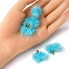 Faux Mink Fur Tassel Pendant Decorations FIND-YW0002-24I-3