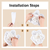 5Pcs Crepe Paper Artificial Flowers DIY-WH20007-272A-5