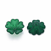 Transparent Frosted Acrylic Bead Caps MACR-S371-04A-735-2