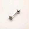 316L Stainless Steel Heart Straight Barbell Piercing Tongue Rings for Women Men WG6D50F-04-1