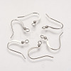 Brass French Earring Hooks KK-Q365-P-NF-1
