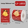 200Pcs Christmas Theme Paper Self-Adhesive Stickers DIY-M070-02U-1