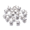 Non-Tarnish 304 Stainless Steel Pendant Cabochon Settings STAS-F222-025-1