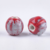 Handmade Porcelain Beads PORC-S498-24O-2