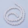 Natural White Jade Bead Strands G-S211-6mm-XL01-2