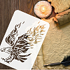 Plastic Drawing Painting Stencils Templates DIY-WH0396-0161-3