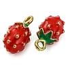 Alloy Enamel Pendants PALLOY-S032-01A-02-2