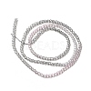 Transparent Gradient Color Glass Beads Strands GLAA-H021-01A-12-4