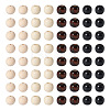 Craftdady Natural Wood Beads WOOD-CD0001-02-2