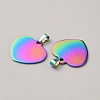 Heart/Flat Round/Teardrop Alloy Pendants FIND-WH0139-321A-RC-2