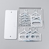 Acrylic Earring Display Hanger Rack EDIS-WH0021-18B-2