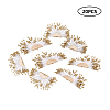 Polycotton(Polyester Cotton) Tassel Pendant Decorations LS-FIND-T041-12-5