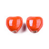 Glazed Porcelain Beads PORC-T007-21-13-2