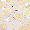 Self Adhesive Brass Stickers DIY-TA0008-39-2