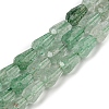 Natural Green Strawberry Quartz  Beads Strands G-C080-B04-01-1
