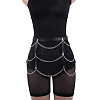 WADORN 2Pcs 2 Style Punk Style PU Leather Corset Belts AJEW-WR0002-05-7