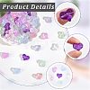80Pcs Transparent Glass Beads GLAA-PA0001-77-6