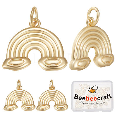 10Pcs Rack Plating Brass Pendants KK-BBC0005-62-1