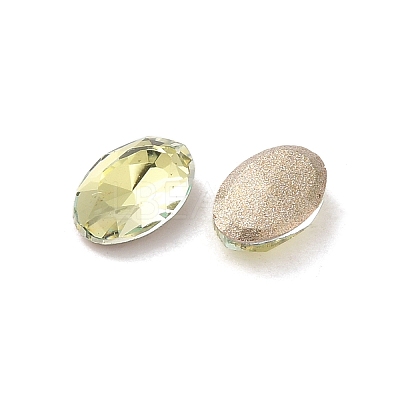 Glass Rhinestone Cabochons RGLA-P037-08A-D-1
