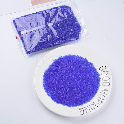 Transparent Glass Bugle Beads SEED-N005-001-C03-1