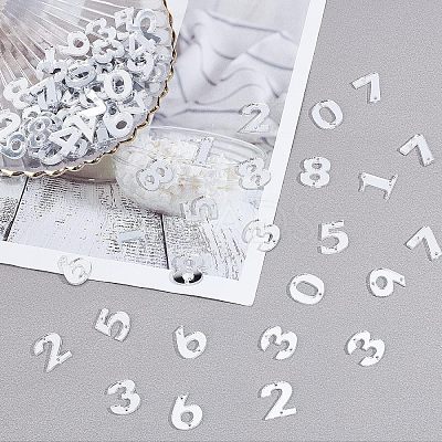 80Pcs 10 Style Acrylic Sew on Rhinestone FIND-FG0001-23-1