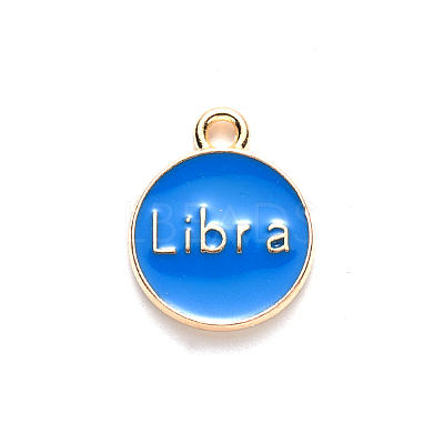 Alloy Enamel Pendants LS-ENAM-S124-01A-02K-1