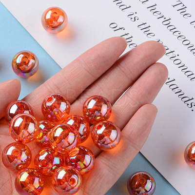 Transparent Acrylic Beads MACR-S370-B16mm-726-1