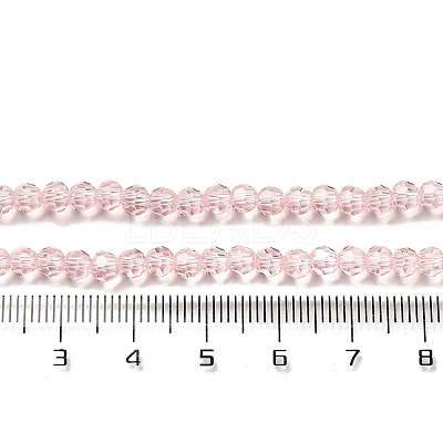 Transparent Glass Beads Strands EGLA-A035-T4mm-D20-1