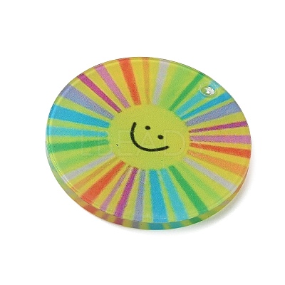 Printed Acrylic Pendants AC-CBADA31-04-1