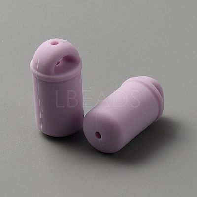 Bottle Food Grade Eco-Friendly Silicone Beads SIL-WH0006-20L-1