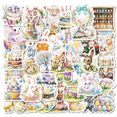 Easter Rabbit Paper Sticker STIC-C013-05-1