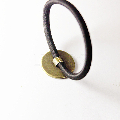 Iron Cabochon Settings OHAR-PW0001-234B-1