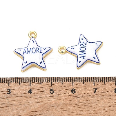 Printed Brass Pendants KK-CBA42CA-08G-02-1