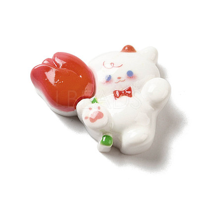 Opaque Resin Decoden Cabochons CRES-L042-A04-1