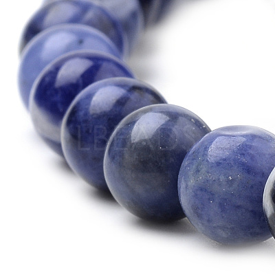 Natural South Africa Sodalite Beads Strands X-G-S259-35-8mm-1