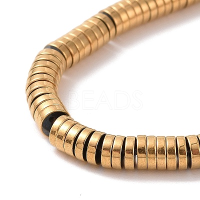Electroplated Non-magnetic Synthetic Hematite Beads Strands X-G-G826-09G-4mm-A-1