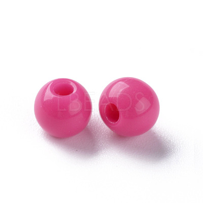 Opaque Acrylic Beads MACR-S370-C6mm-A13-1