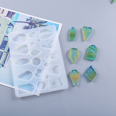 DIY Pendant Silicone Molds DIY-Z012-11-1
