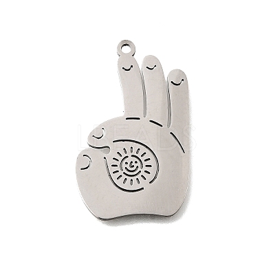 201 Stainless Steel Pendants LS-STAS-S176-18P-1