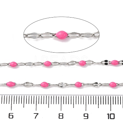 304 Stainless Steel Dapped Chains CHS-F002-A06-P-1