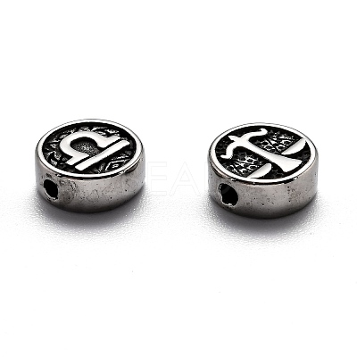 304 Stainless Steel Beads STAS-J033-01G-1