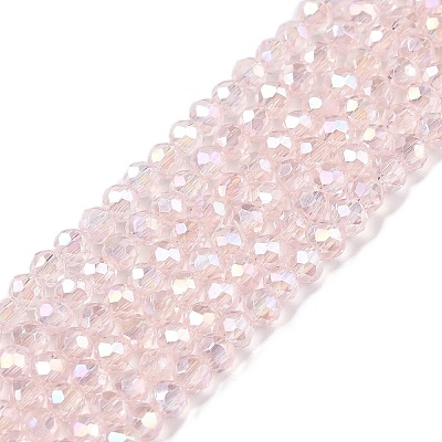 Electroplate Glass Beads Strands LS-EGLA-A044-T1mm-B22-1