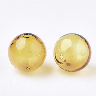 Handmade Blown Glass Beads BLOW-T001-32A-02-1