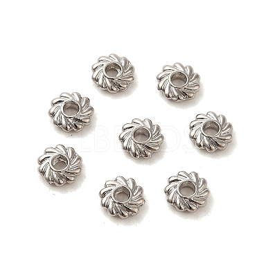 Eco-Friendly Alloy Spacer Beads PALLOY-WH0109-02P-NR-1