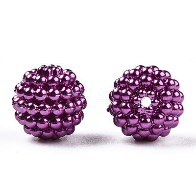 Imitation Pearl Acrylic Beads OACR-ZX005-12mm-07-1
