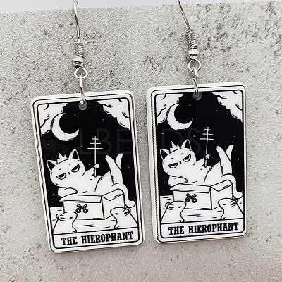 Cartoon Theme Acrylic Dangle Earrings FS-WG40F70-14-1