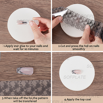 10 Rolls PET Nail Art Stickers MRMJ-SP0001-47C-1