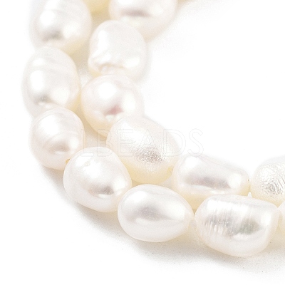 Natural Cultured Freshwater Pearl Beads Strands PEAR-P062-32D-1